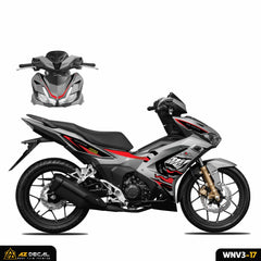 Tem xe Winner X 2022 Cá Mập cao cấp