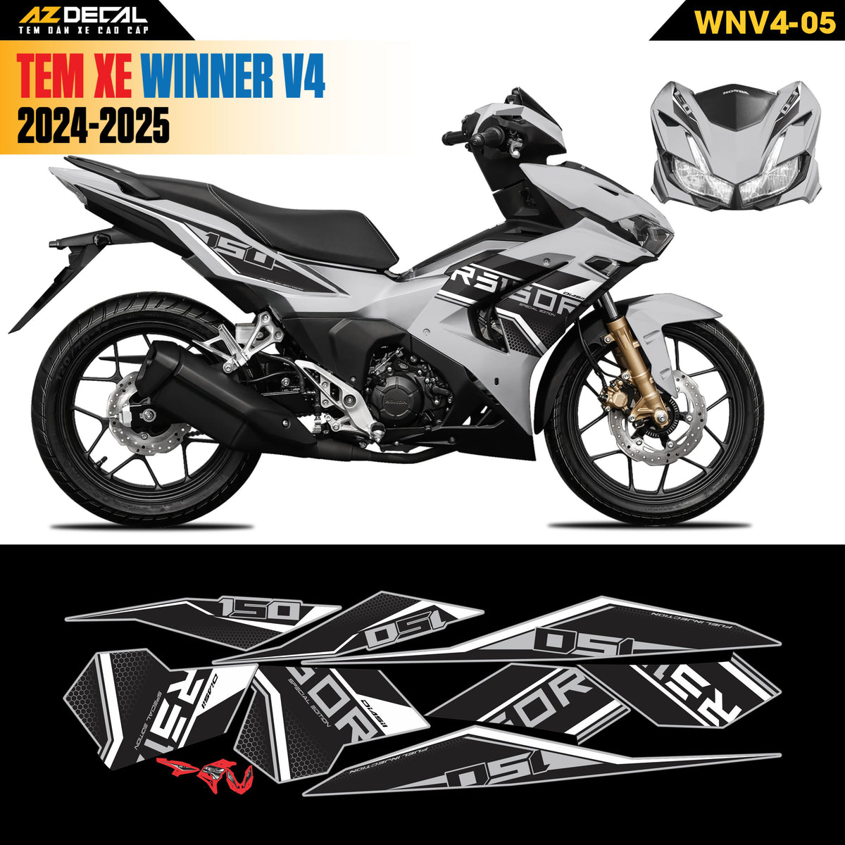 Tem Xe Winner V4 Mẫu WNV4-05