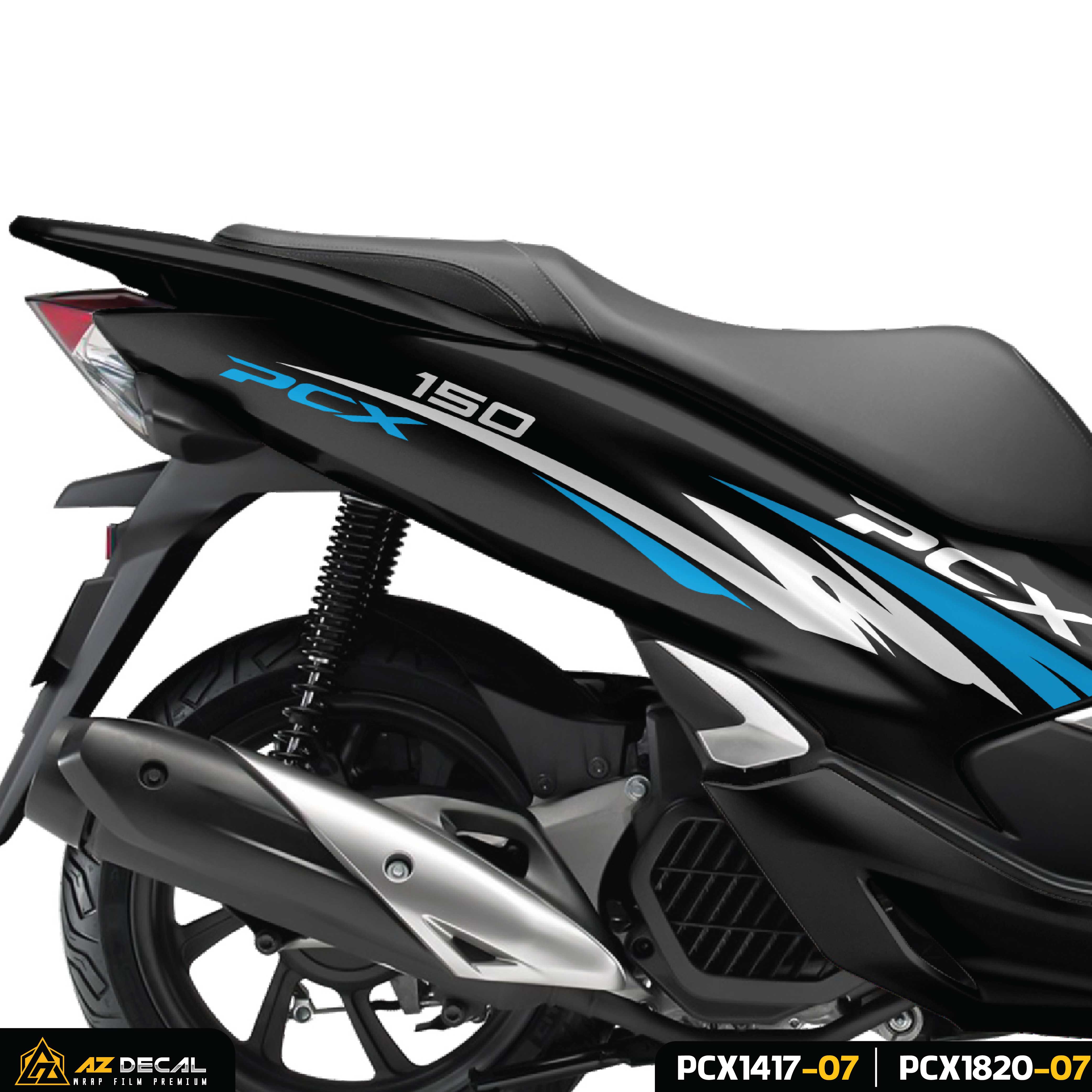 Decal dán xe PCX 150 mẫu Sport Mind