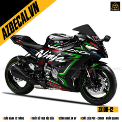 Tem dán xe Kawasaki ZX10R đẹp