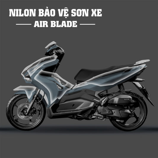 Dán keo xe máy Air Blade nilon bảo vệ sơn xe