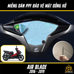 Miếng Dán PPF Mặt Đồng Hồ Xe Air Blade 2016 - 2019