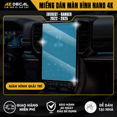 Dán Bảo Vệ Màn Hình Ô Tô Ford EVEREST - RANGER