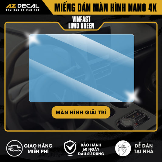 Dán Bảo Vệ Màn Hình Ô Tô Vinfat LIMO GREEN