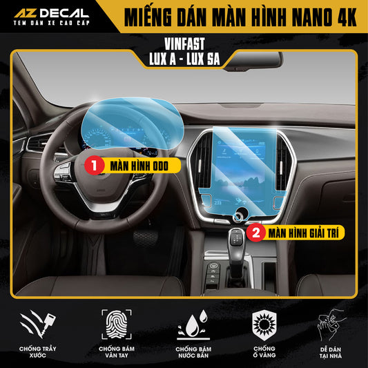 Dán Bảo Vệ Màn Hình Ô Tô Vinfast LUX A | LUX SA