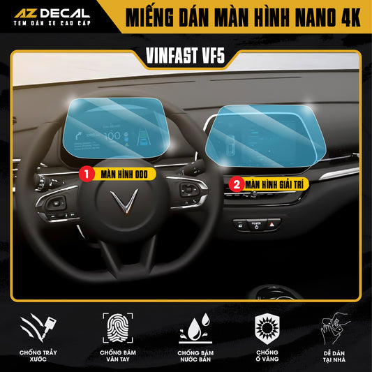 Dán Bảo Vệ Màn Hình Ô Tô Vinfast VF5