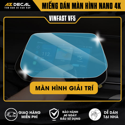 Dán Bảo Vệ Màn Hình Ô Tô Vinfast VF5