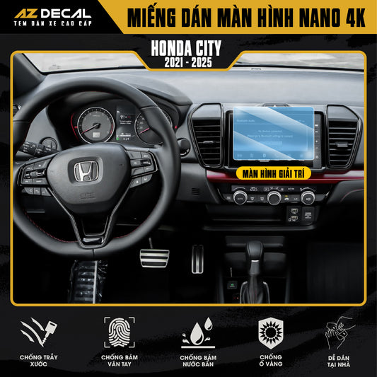 Dán Bảo Vệ Màn Hình Ô Tô Honda CITY