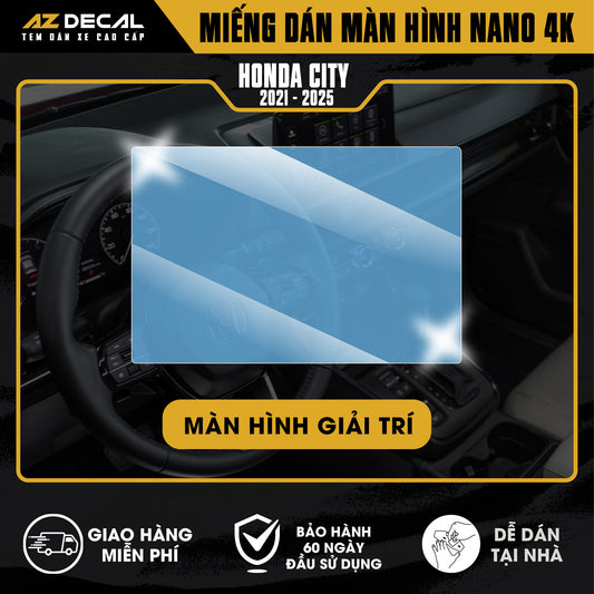 Dán Bảo Vệ Màn Hình Ô Tô Honda CITY