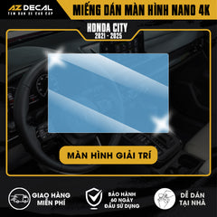 Dán Bảo Vệ Màn Hình Ô Tô Honda CITY