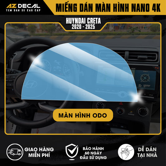 Dán Bảo Vệ Màn Hình Ô Tô Hyundai CRETA