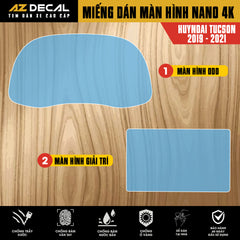 Dán Bảo Vệ Màn Hình Ô Tô Hyundai TUCSON