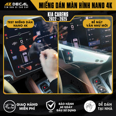 Dán Bảo Vệ Màn Hình Ô Tô KIA CARENS