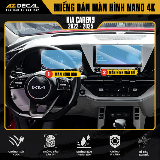 Dán Bảo Vệ Màn Hình Ô Tô KIA CARENS