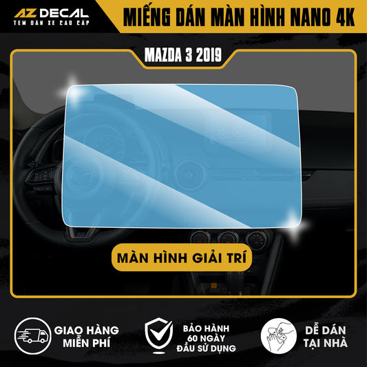 Dán Bảo Vệ Màn Hình Ô Tô Mazda 3