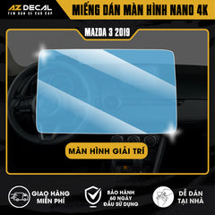 Dán Bảo Vệ Màn Hình Ô Tô Mazda 3