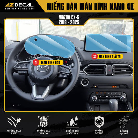 Dán Bảo Vệ Màn Hình Ô Tô Mazda CX5