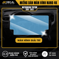 Dán Bảo Vệ Màn Hình Ô Tô Mitsubishi TRITON