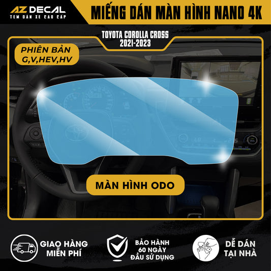 Dán Bảo Vệ Màn Hình Ô Tô Toyota COROLLA CROSS