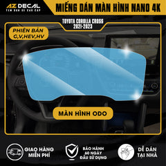 Dán Bảo Vệ Màn Hình Ô Tô Toyota COROLLA CROSS