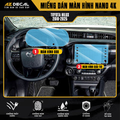 Dán Bảo Vệ Màn Hình Ô Tô Toyota HILUX