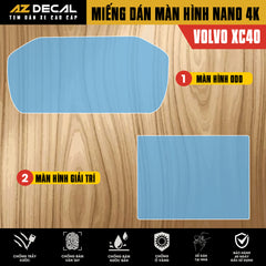 Dán Bảo Vệ Màn Hình Ô Tô Volvo XC40