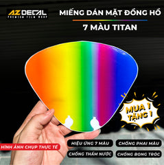 Miếng Dán Mặt Đồng Hồ 7 Màu Titan Xe Yamaha Freego