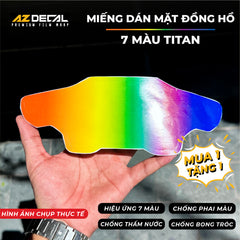 Miếng Dán Mặt Đồng Hồ 7 Màu Titan Xe Yamaha Freego