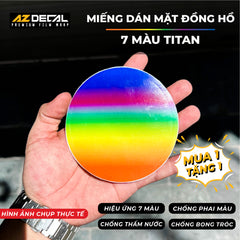 Miếng Dán Mặt Đồng Hồ 7 Màu Titan Xe Yamaha Freego