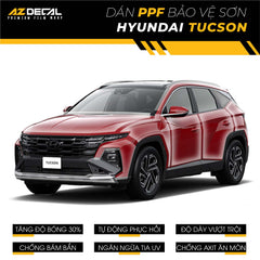 dán PPF xe ô tô Hyundai Tucson chống xước