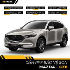 Dán PPF Ô Tô Mazda CX8 chống xước