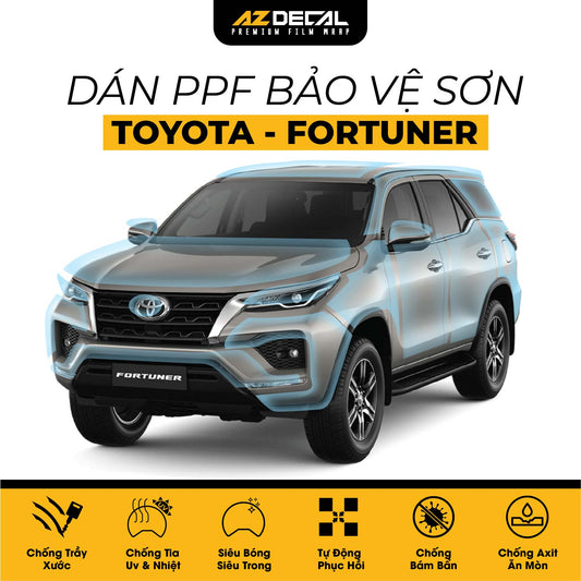 dán ppf ô tô Toyota Fortuner chống xước