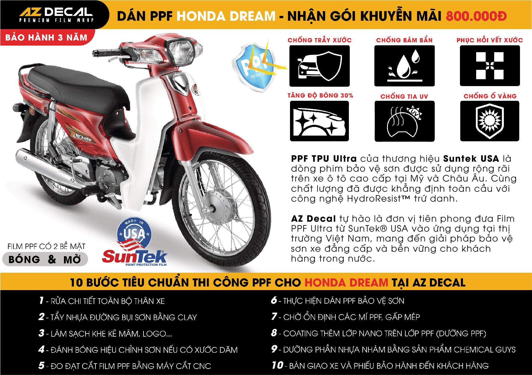 Dán PPF Xe Dream
