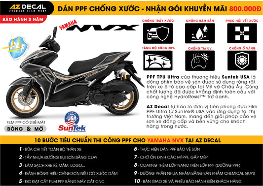 Dán PPF Xe NVX