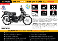 Dán PPF Xe Wave RSX
