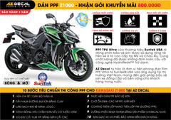 Dán PPF Xe Z1000