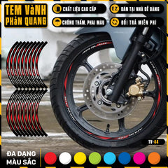 Tem dán vành xe AIR BLADE phản quang TV44