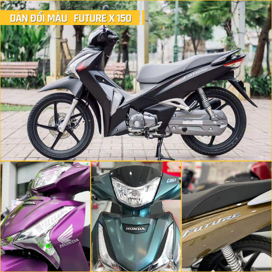 Dán đổi màu xe Honda Future