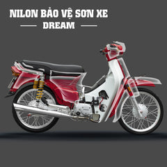 Dán keo xe Honda Dream nilon chống xước