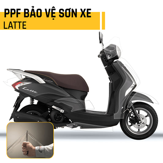 Dán PPF Xe latte