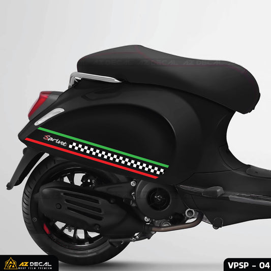 Tem Xe Vespa | VP04 | Thiết Kế Italy Caro