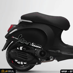 Tem Xe Vespa | VP07 | Thiết Kế Chữ Vespa Cách Điệu