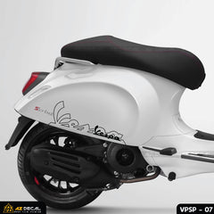 Tem Xe Vespa | VP07 | Thiết Kế Chữ Vespa Cách Điệu