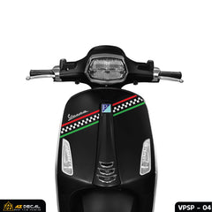 Tem Xe Vespa | VP04 | Thiết Kế Italy Caro