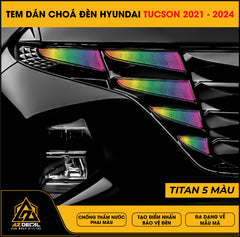 Tem Dán Chóa Đèn Hyundai Tucson 2022-2024