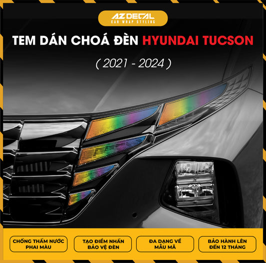 Tem Dán Chóa Đèn Hyundai Tucson 2022-2024