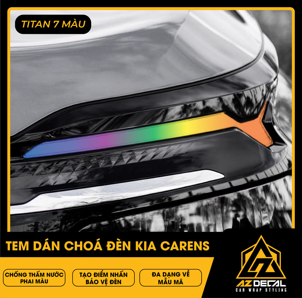 Tem Dán Chóa Đèn Kia Carens