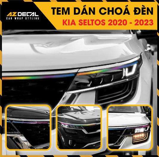 Tem Dán Chóa Đèn Kia Seltos 2020-2023
