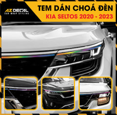 Tem Dán Chóa Đèn Kia Seltos 2020-2023