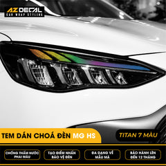 Tem Dán Chóa Đèn MG HS